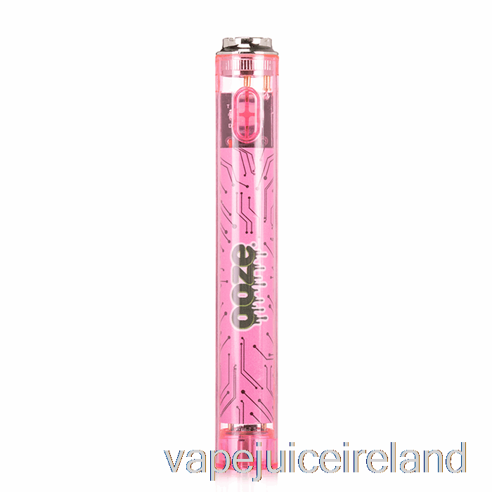 Vape Pod Kits Ooze Slim 400mAh CLEAR 510 Vape Battery Atomic Pink
